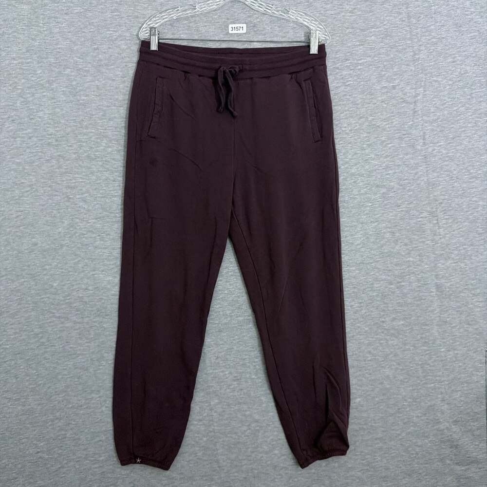 Barefoot Dreams Womens Size M Medium Purple Modal Knit Drawstring Jogger Pants